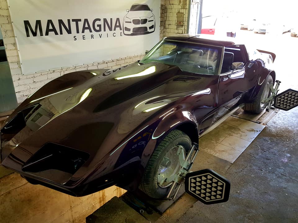3D ratų suvedimas Chevrolet Corvette Mantagna Vilnius