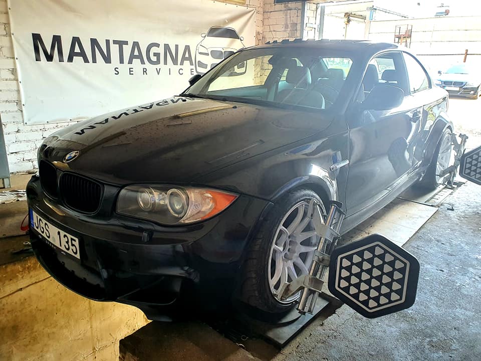 BMW 3D ratų suvedimas Mantagna Vilnius