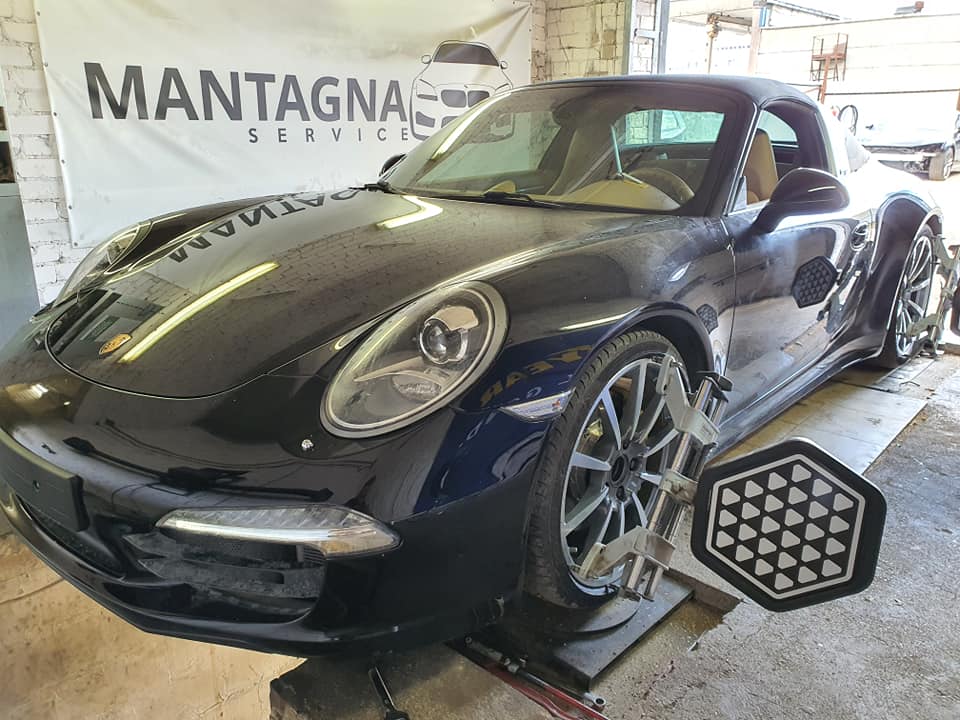 Porsche 3D ratų suvedimas Mantagna Vilnius