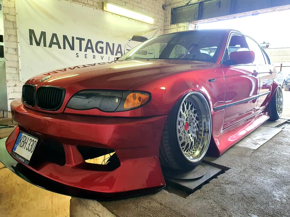 BMW 3D ratų suvedimas Mantagna Vilnius