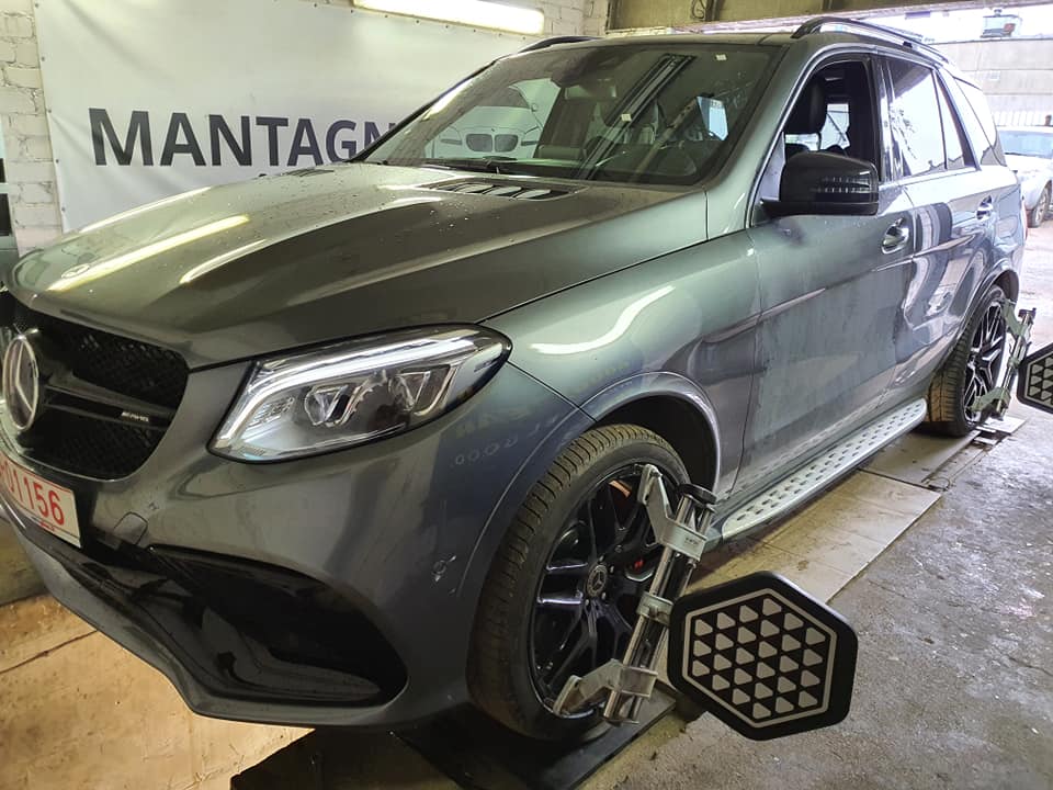 Mercedes Benz 3D ratų suvedimas Mantagna Vilnius
