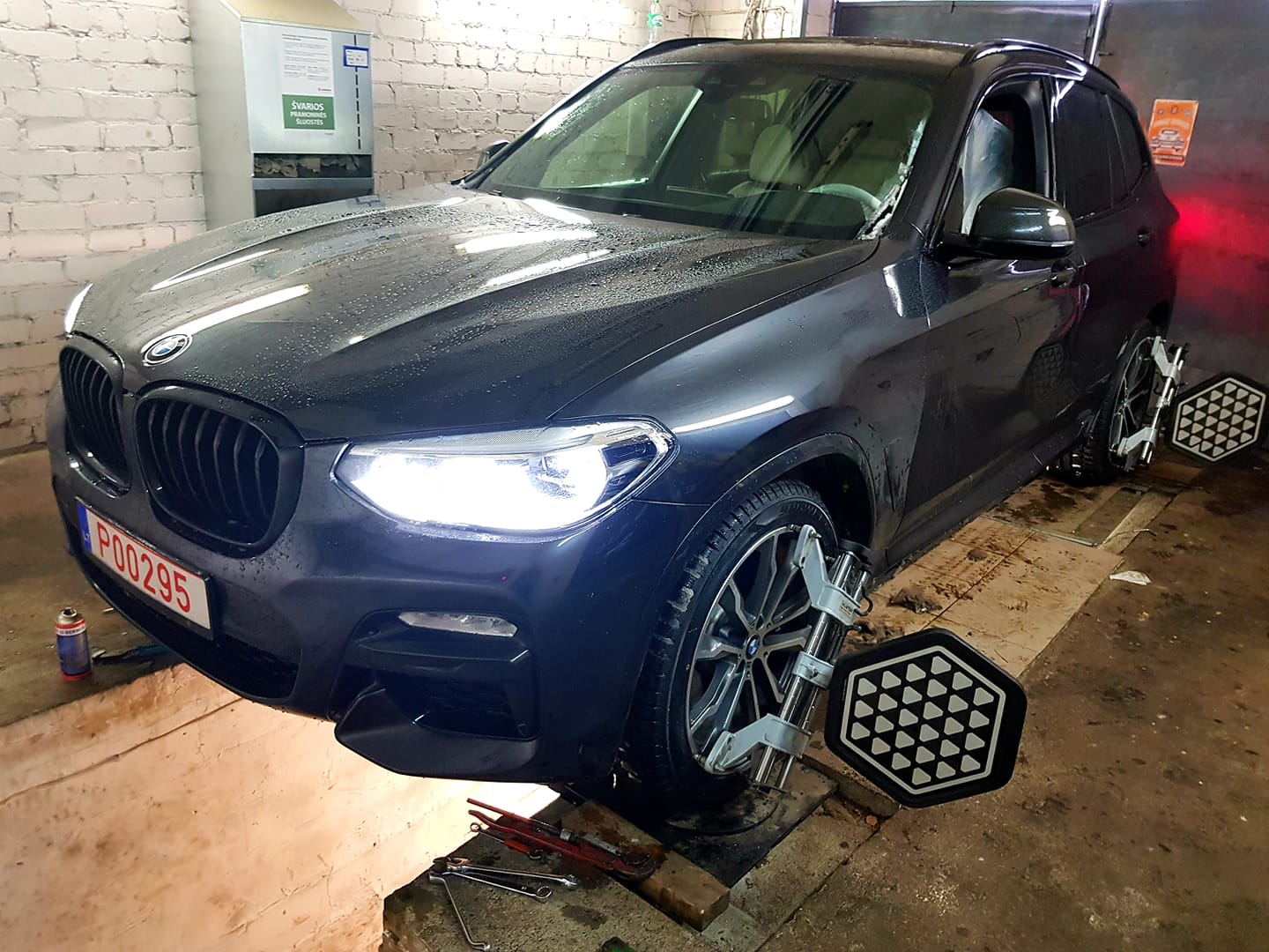 3D ratų suvedimas BMW X3 G01 Mantagna Vilnius
